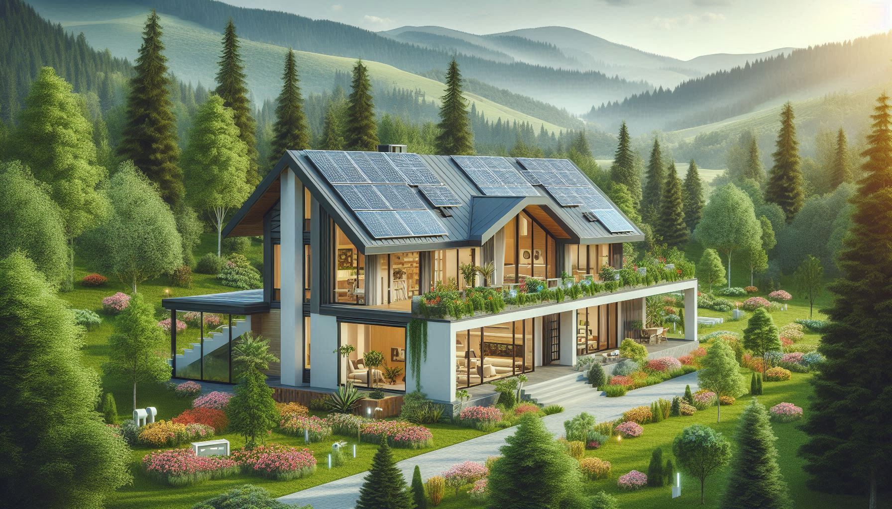 Modern ecological home