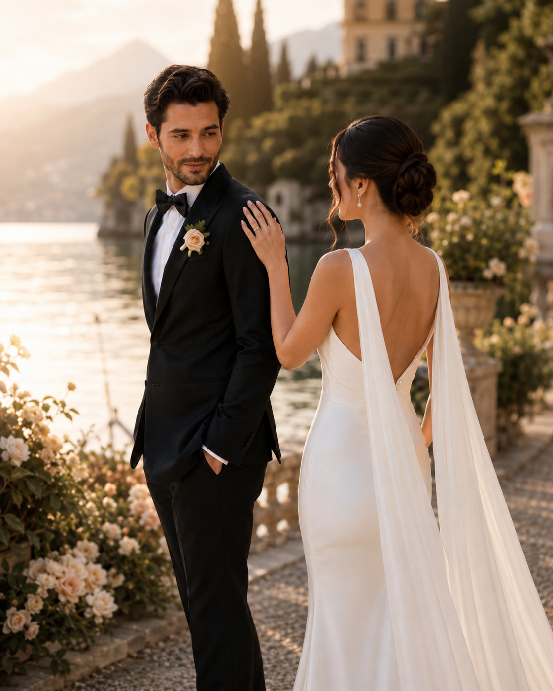 Mladenci — portret